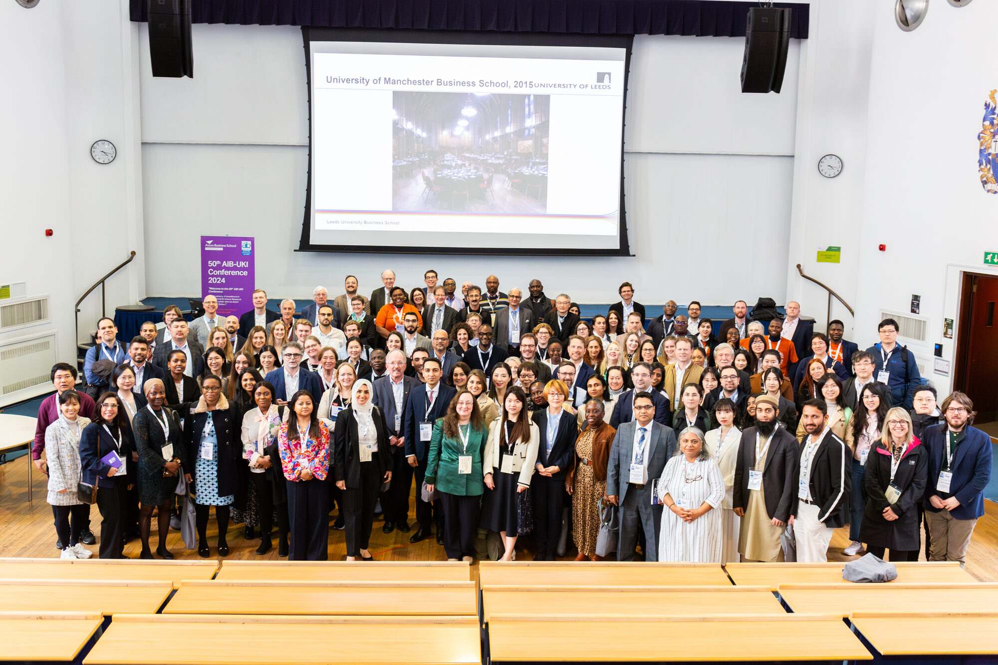 +250 delegates from more than thirty countries, Aston Business School, April 2024