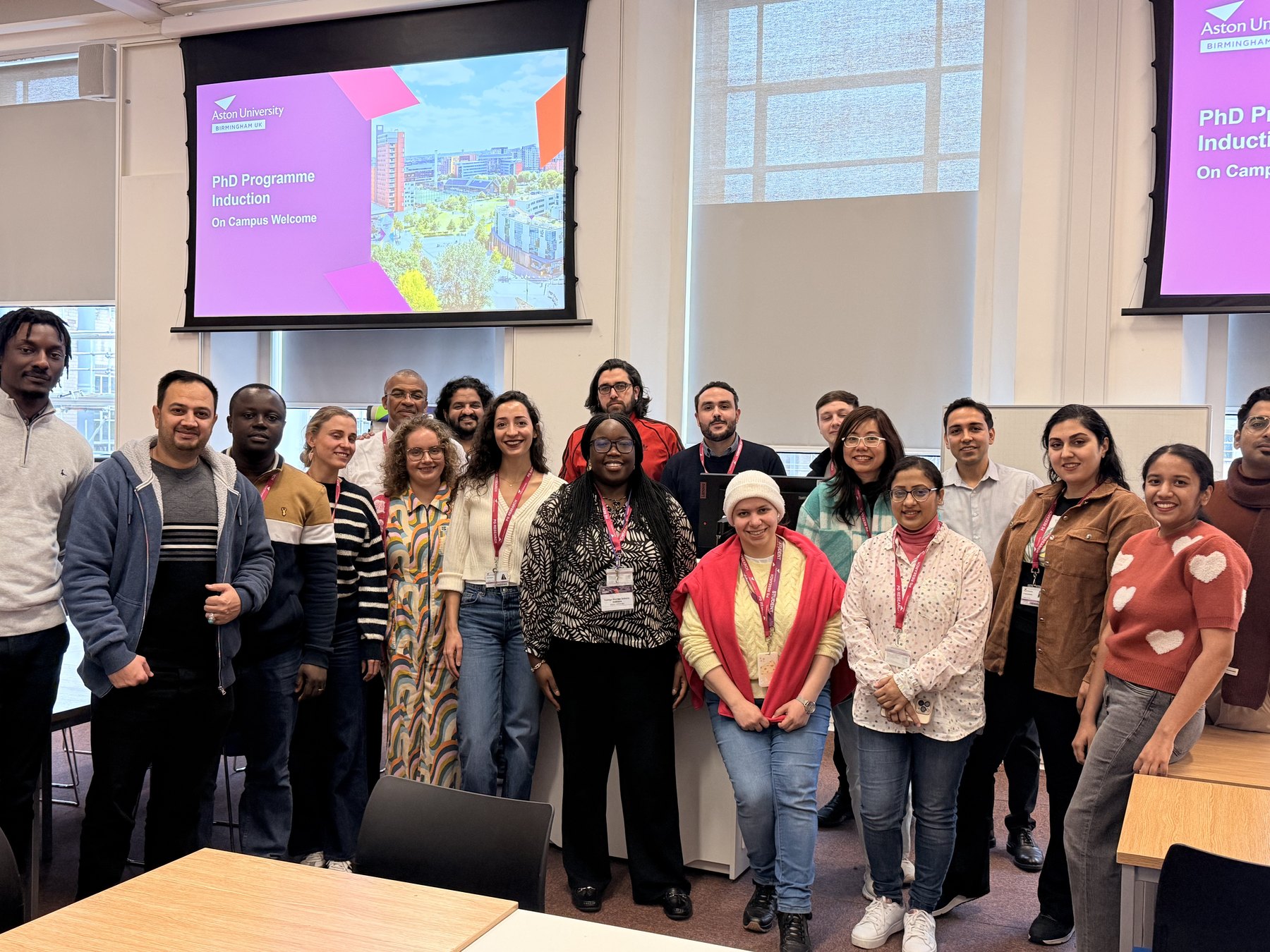 Ph.D. programme induction and welcome session, 2025